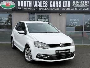 VOLKSWAGEN POLO 2015 (65) at North Wales Car Sales Mochdre