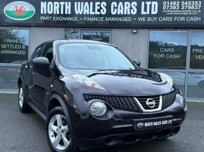 NISSAN JUKE 2013 (63) at North Wales Car Sales Mochdre