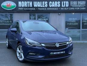 VAUXHALL ASTRA 2016 (66) at North Wales Car Sales Mochdre