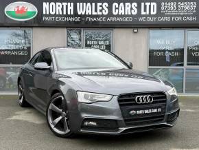 AUDI A5 2012 (62) at North Wales Car Sales Mochdre