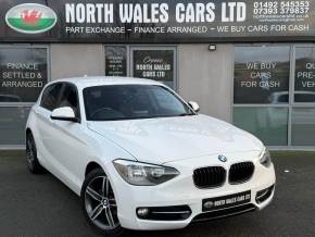 BMW 1 SERIES 2014 (64) at North Wales Car Sales Mochdre