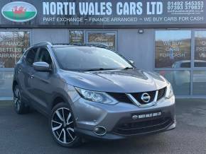 NISSAN QASHQAI 2016 (66) at North Wales Car Sales Mochdre