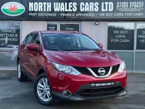 NISSAN QASHQAI 2016 (66) at North Wales Car Sales Mochdre