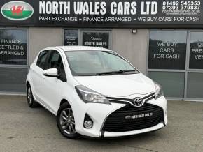 TOYOTA YARIS 2015 (15) at North Wales Car Sales Mochdre