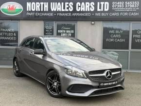 MERCEDES-BENZ A CLASS 2017 (67) at North Wales Car Sales Mochdre