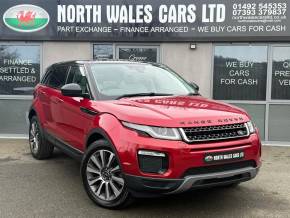 LAND ROVER RANGE ROVER EVOQUE 2018 (67) at North Wales Car Sales Mochdre