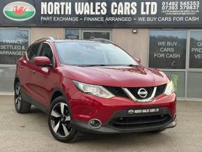 NISSAN QASHQAI 2017 (17) at North Wales Car Sales Mochdre