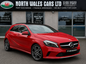 MERCEDES BENZ A CLASS at North Wales Car Sales Mochdre